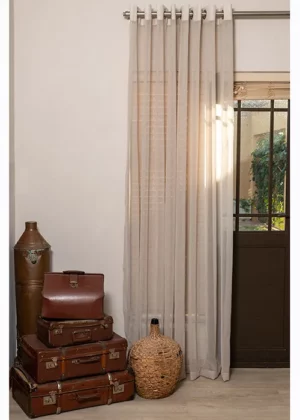 Swier Curtain Sheer Stone
