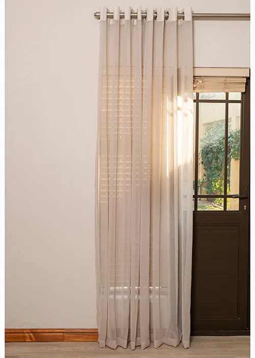 Swier Curtain Sheer Stone