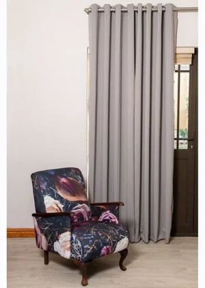 Swier Grey Blockout Curtain