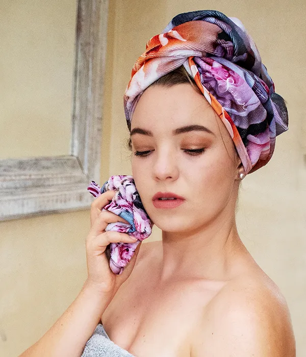 Towel Cloth Head Turban-Chanel - Image 2