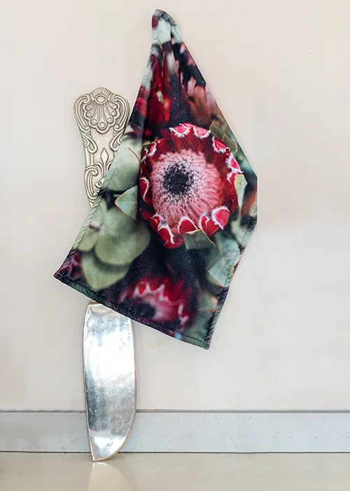 Kitchen Towel Ruby Red
