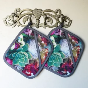 Swier Potholder Flower Crochet