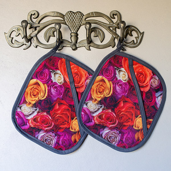Potholder Luxurious Rose