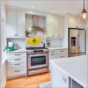 Kitchen Splashback Miss Sunshine