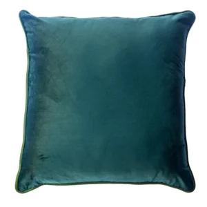 Velvet Charcoal Emerald Green