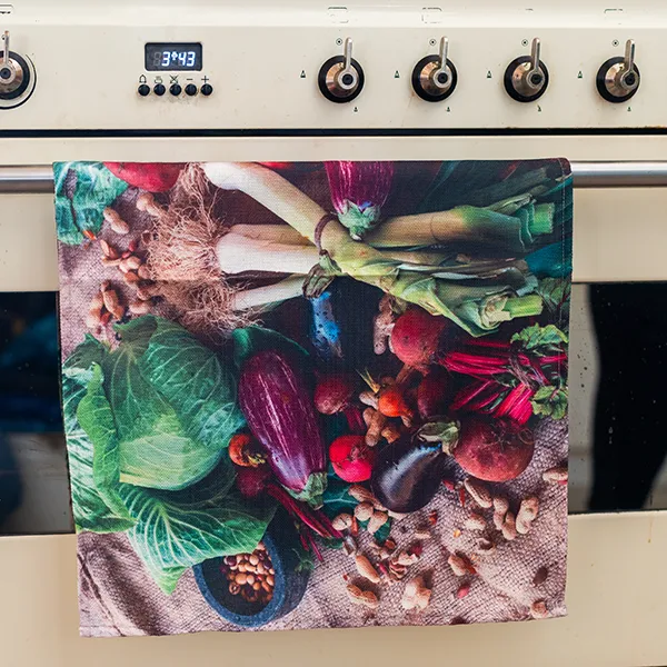 Carmen Tea Towel-Go Green - Image 2