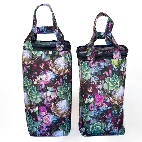 Wine Cooler Bag-Flower Crochet