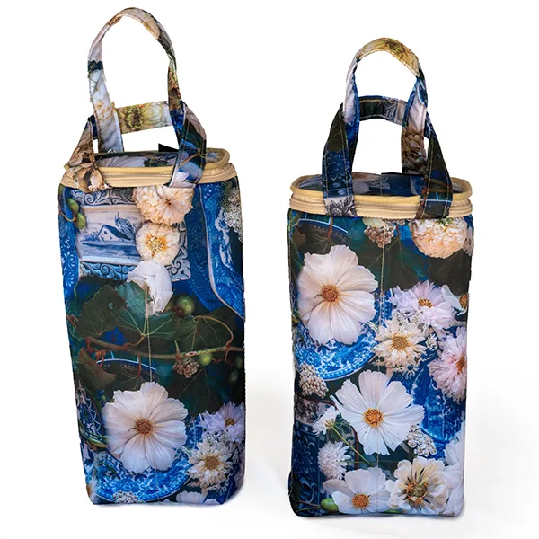 Wine Cooler Bag-Flower Delft